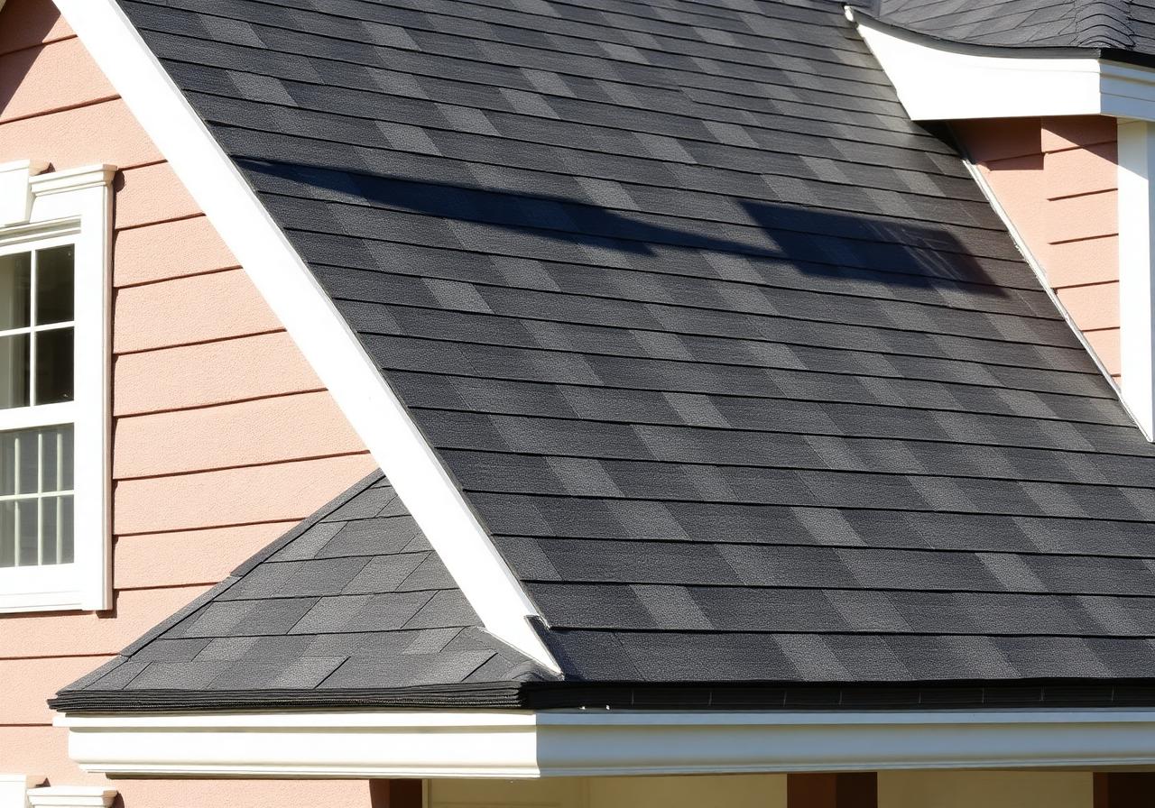 Premium asphalt shingle roof installation